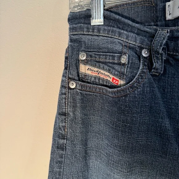 Vintage  2001 Diesel Industry Blue Bootcut Jeans Women's Size 29 Italy - Picture 4 of 15